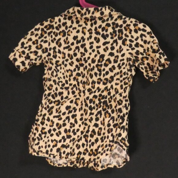 OLD NAVY | 18-24 months | Leopard Print Button-Up Short Sleeve Dress | NWOT - Picture 2 of 15